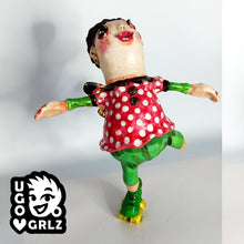 Load image into Gallery viewer, Linda - the fast-tracking Rollerqueen