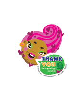 Load image into Gallery viewer, Stickers - &quot;THANK YOU&quot;
